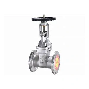 Roestvrij stiel iepen stam soft seal flange valve