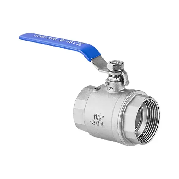Twa dielige stainless stiel threaded bal klep